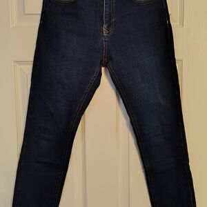 Women's Dark Blue Slim Fit Skinny Jeans Size 27
